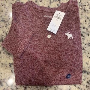 Long-sleeve Abercrombie boys shirt new
